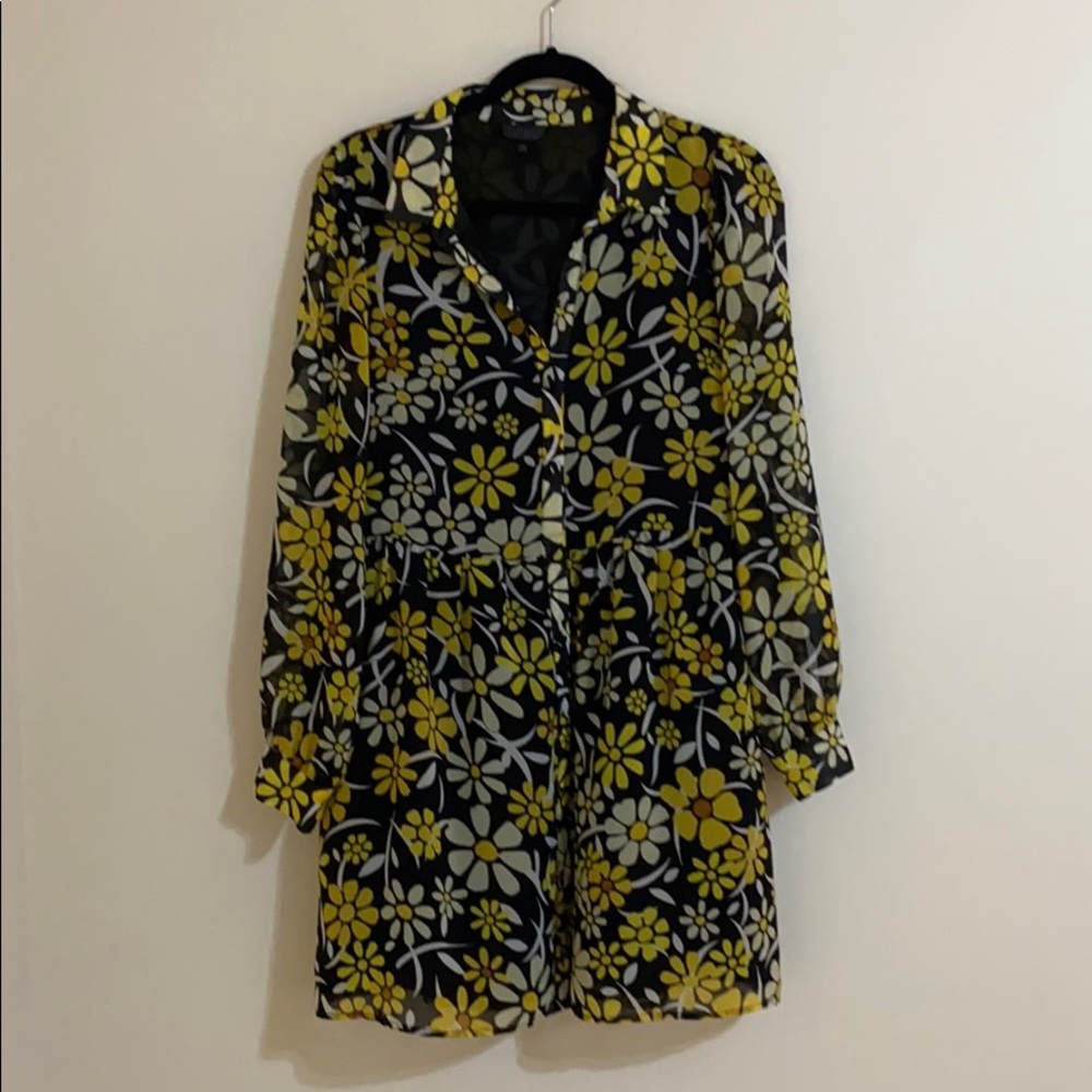 Topshop Floral Dress